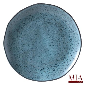 Prato Raso Orgânico Stoneware Petroleum Porto Brasil