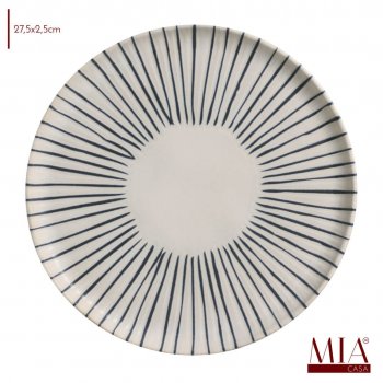 Prato Raso Bio Stoneware Elemento 27,5cm