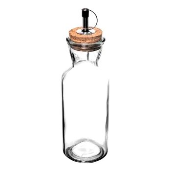 Garrafa para Azeite em Vidro com Tampa Dosadora 580ML