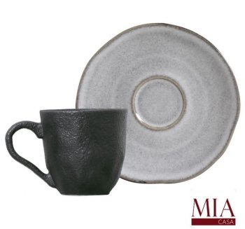 Xicara de Café orgânico Concreto 90ml