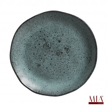 Prato De sobremesa Orgânico Petroleum 19,5cm