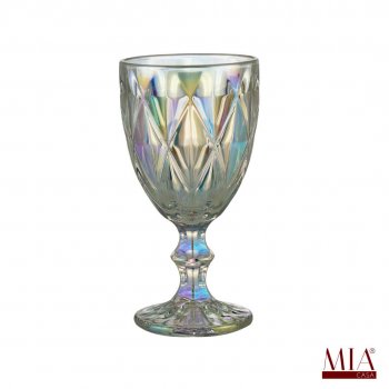 Taça P/ Água Diamond Rainbow Metalizado 325ml