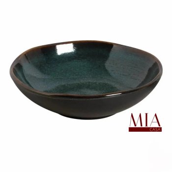 Prato Fundo Orgânico Oceano - 21,2 cm - 600ml