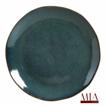 Prato Raso Orgânico Oceano Ø26,5cm